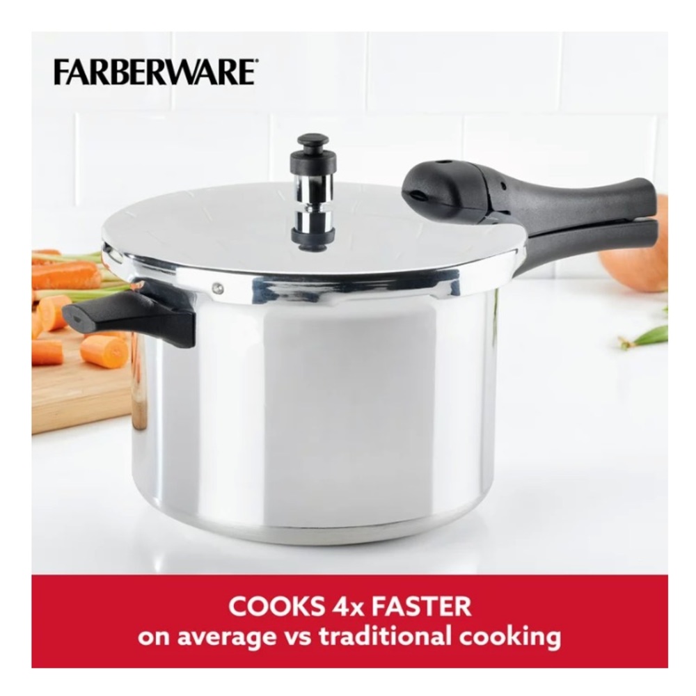 Farberware 6-Quart Aluminum Stovetop Pressure Cooker